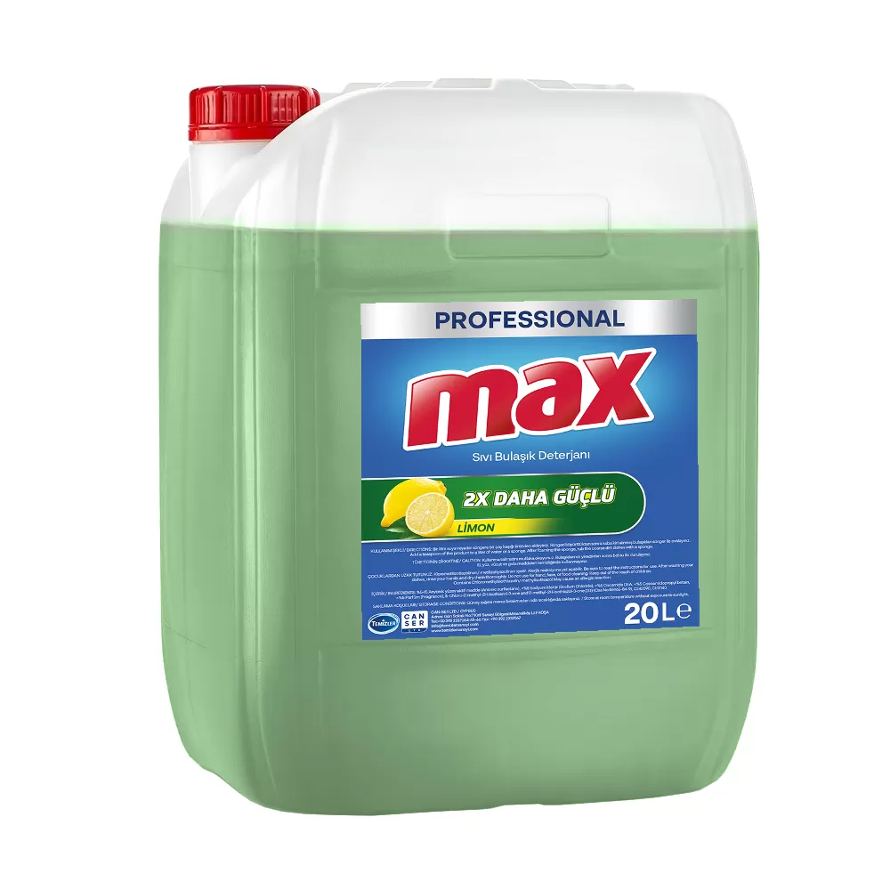 Max Elde Sıvı Bulaşık Detarjanı Limon