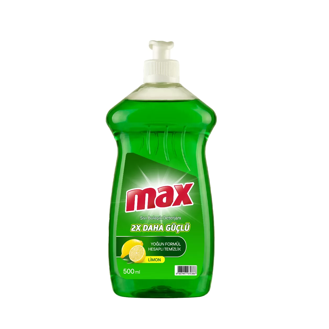 Max Plus Elde Sıvı Bulaşık Deterjanı Limon