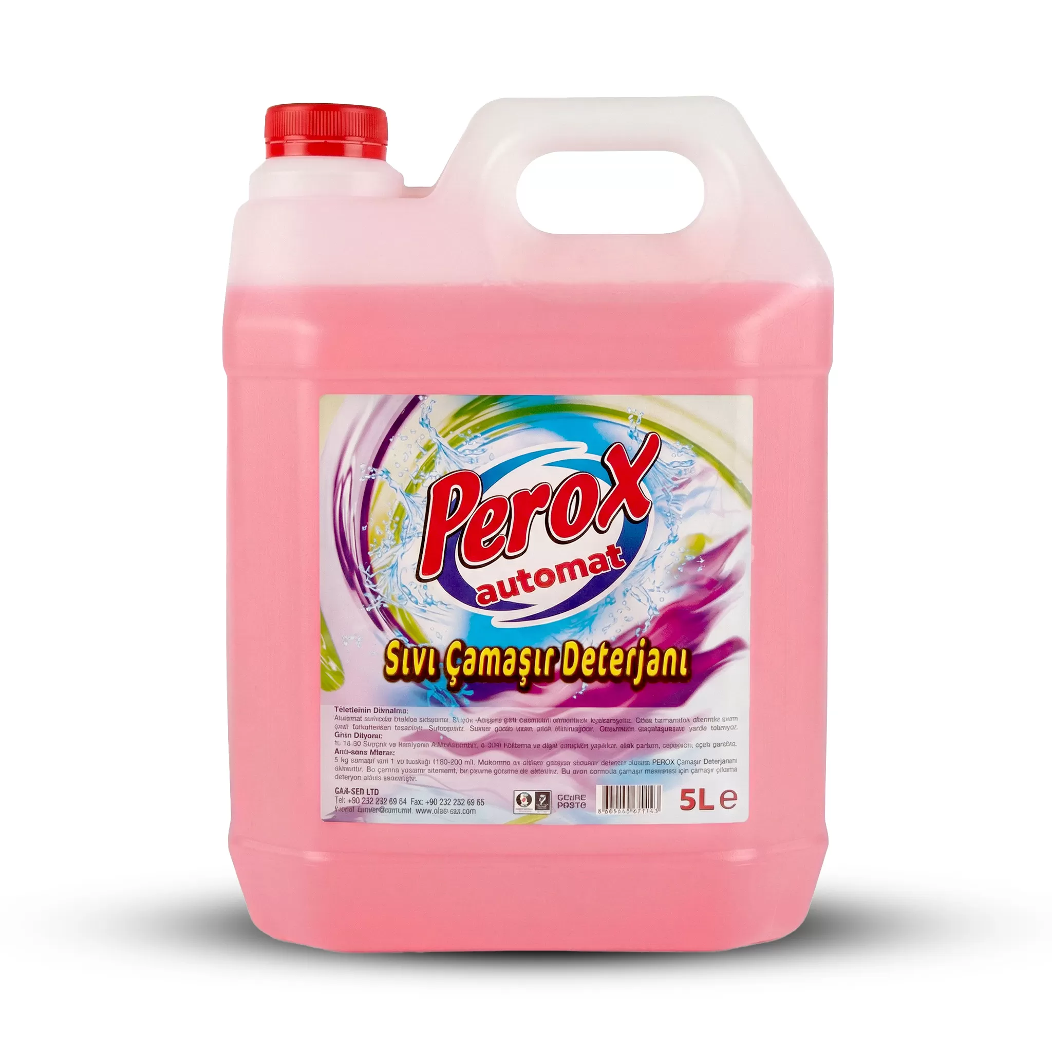 Perox Sıvı Çamaşır  Deterjanı Kırmızı 5L