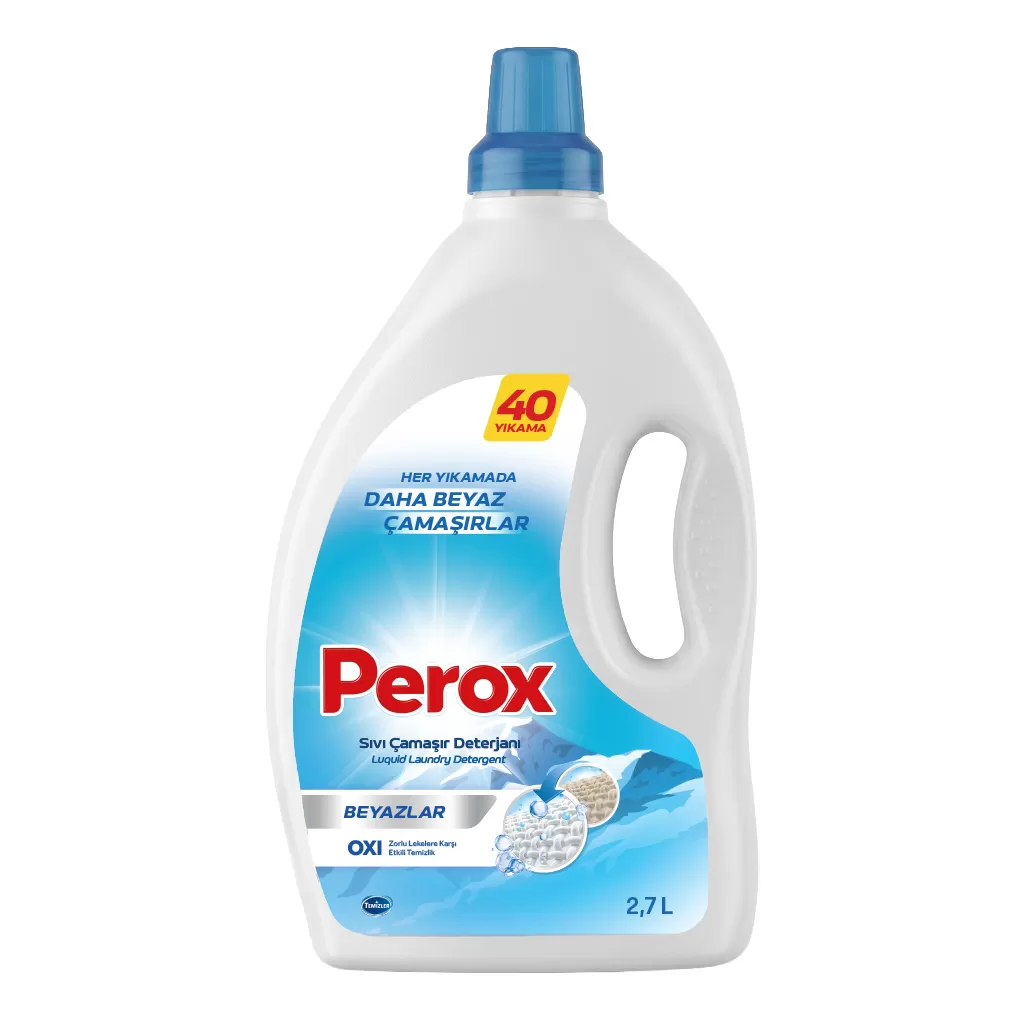 Perox Sıvı Çamaşır Detarjanı Beyaz