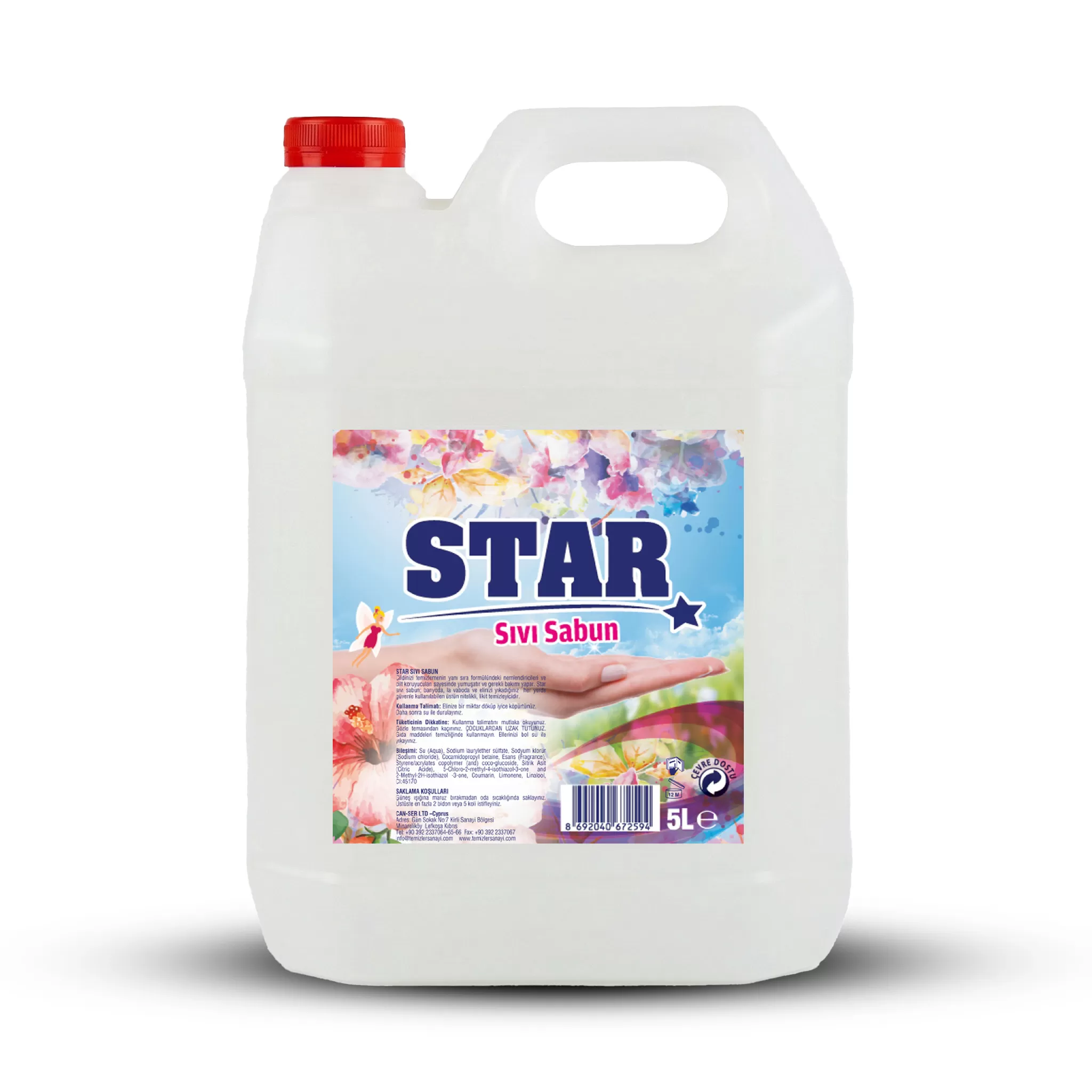 Star Sıvı Sabun Beyaz