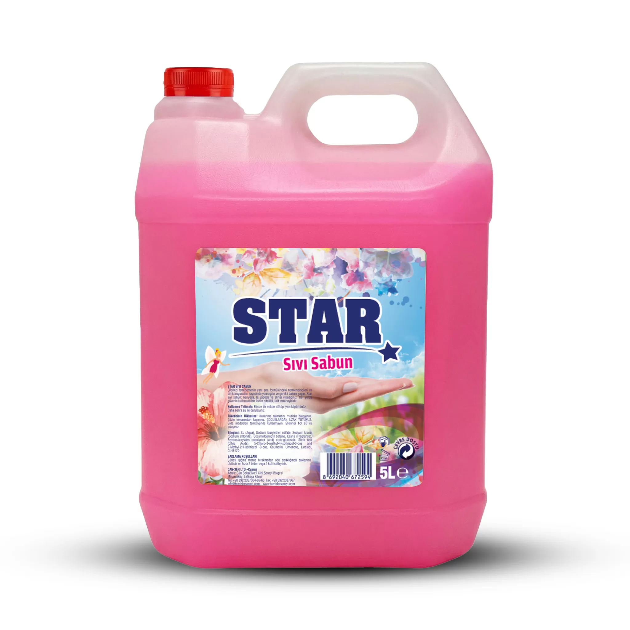 Star Sıvı Sabun Pembe