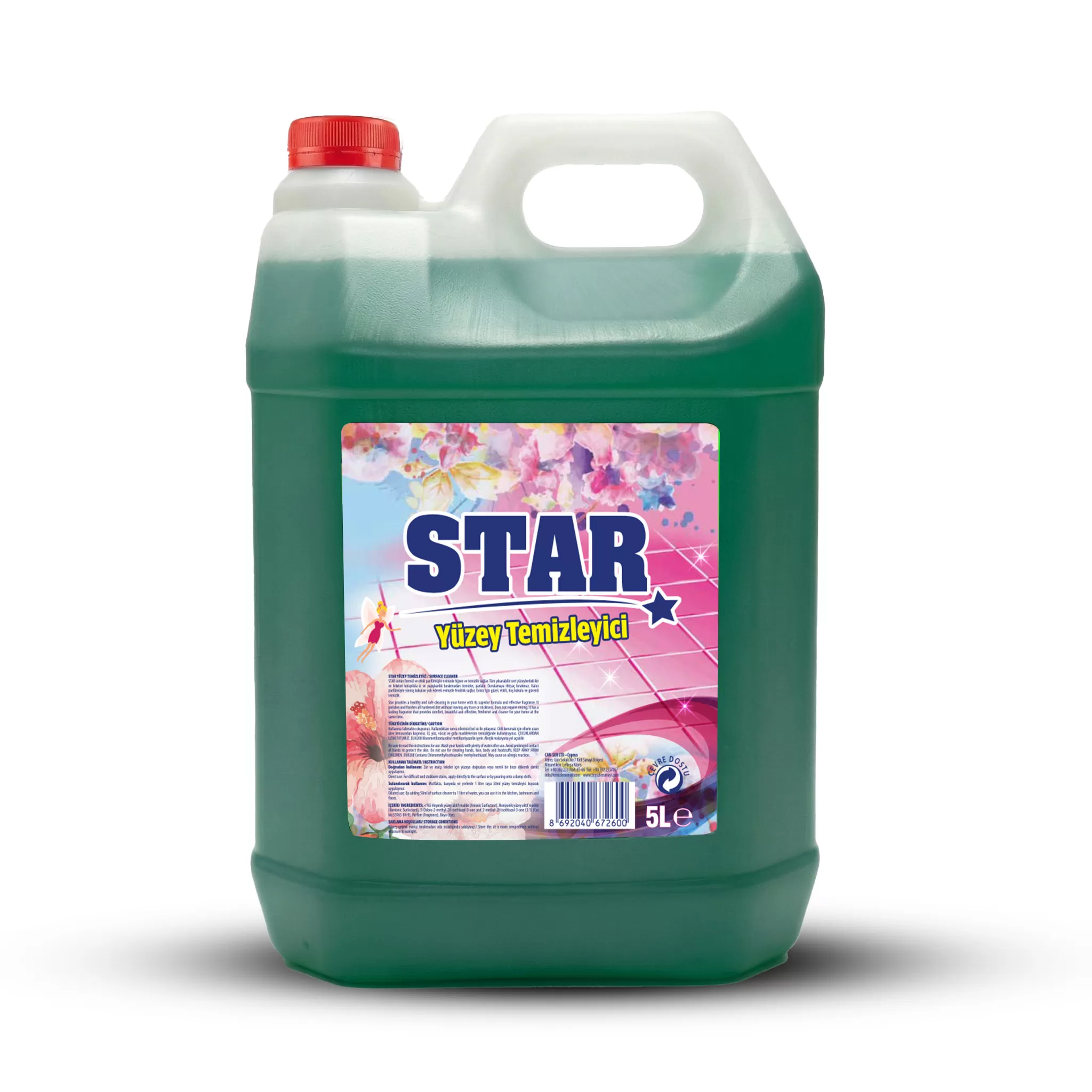 Star Yüzey Temizleyici Yeşil